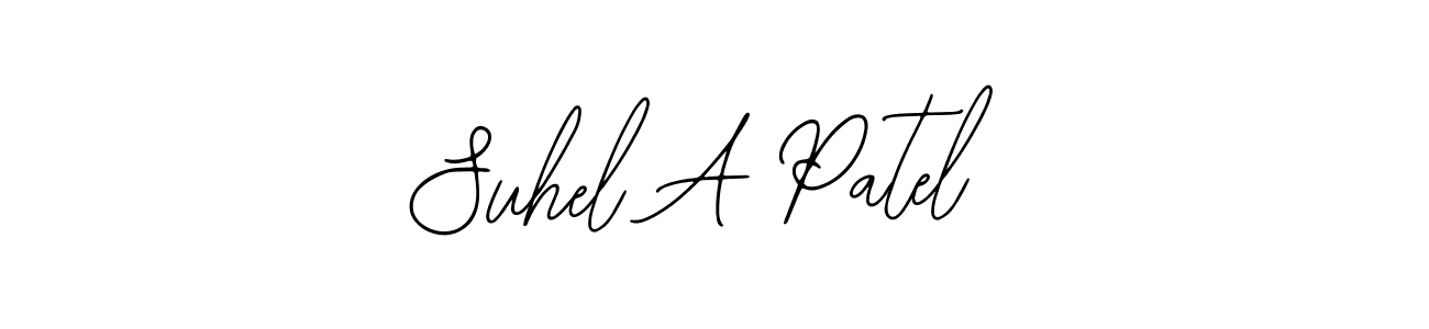 Use a signature maker to create a handwritten signature online. With this signature software, you can design (Bearetta-2O07w) your own signature for name Suhel A Patel. Suhel A Patel signature style 12 images and pictures png