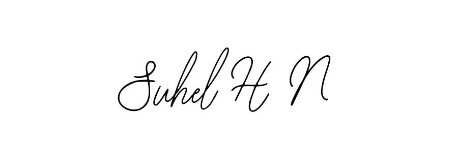 Make a beautiful signature design for name Suhel H N. Use this online signature maker to create a handwritten signature for free. Suhel H N signature style 12 images and pictures png