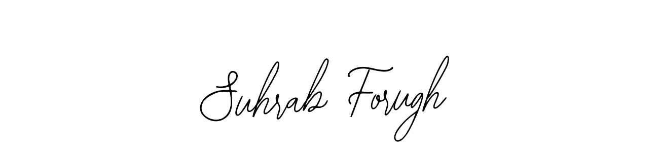 Create a beautiful signature design for name Suhrab Forugh. With this signature (Bearetta-2O07w) fonts, you can make a handwritten signature for free. Suhrab Forugh signature style 12 images and pictures png