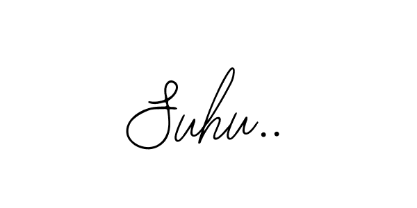 Make a beautiful signature design for name Suhu... Use this online signature maker to create a handwritten signature for free. Suhu.. signature style 12 images and pictures png