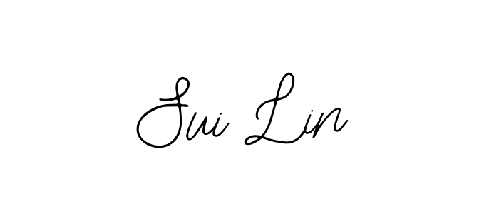 How to Draw Sui Lin signature style? Bearetta-2O07w is a latest design signature styles for name Sui Lin. Sui Lin signature style 12 images and pictures png