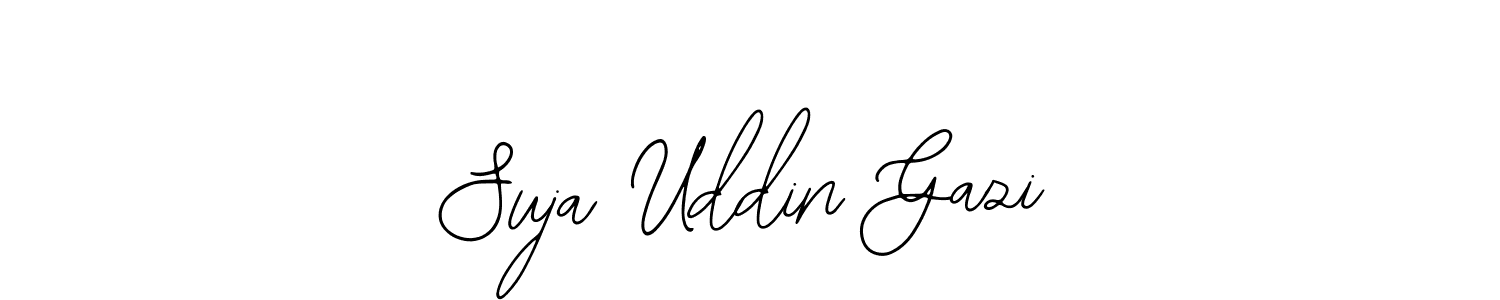 How to Draw Suja Uddin Gazi signature style? Bearetta-2O07w is a latest design signature styles for name Suja Uddin Gazi. Suja Uddin Gazi signature style 12 images and pictures png