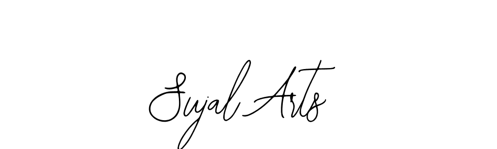 Similarly Bearetta-2O07w is the best handwritten signature design. Signature creator online .You can use it as an online autograph creator for name Sujal Arts. Sujal Arts signature style 12 images and pictures png