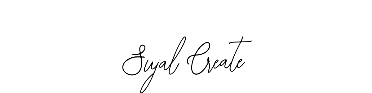The best way (Bearetta-2O07w) to make a short signature is to pick only two or three words in your name. The name Sujal Create include a total of six letters. For converting this name. Sujal Create signature style 12 images and pictures png
