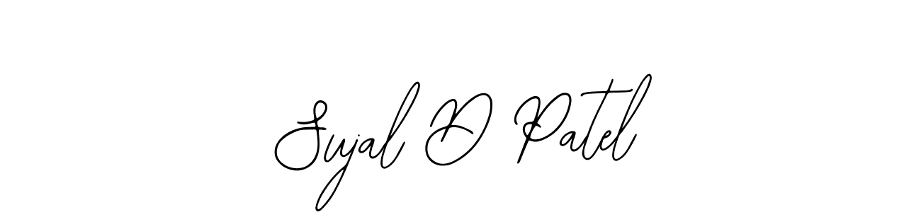 The best way (Bearetta-2O07w) to make a short signature is to pick only two or three words in your name. The name Sujal D Patel include a total of six letters. For converting this name. Sujal D Patel signature style 12 images and pictures png