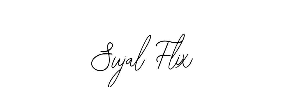 See photos of Sujal Flix official signature by Spectra . Check more albums & portfolios. Read reviews & check more about Bearetta-2O07w font. Sujal Flix signature style 12 images and pictures png
