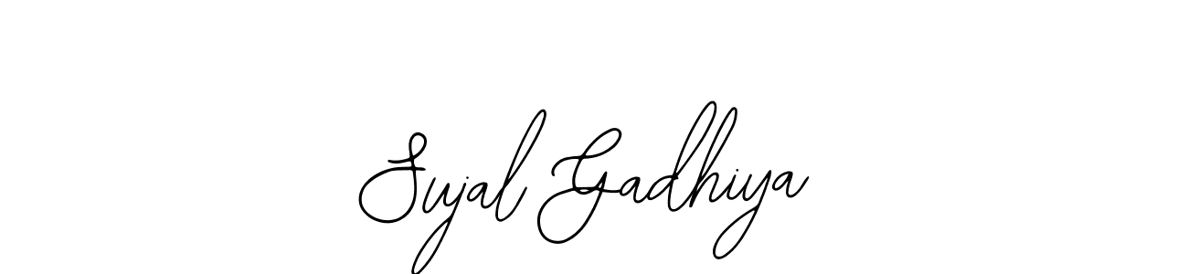 Make a beautiful signature design for name Sujal Gadhiya. Use this online signature maker to create a handwritten signature for free. Sujal Gadhiya signature style 12 images and pictures png