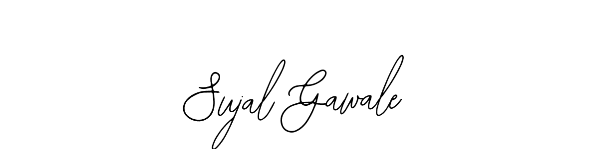 How to Draw Sujal Gawale signature style? Bearetta-2O07w is a latest design signature styles for name Sujal Gawale. Sujal Gawale signature style 12 images and pictures png