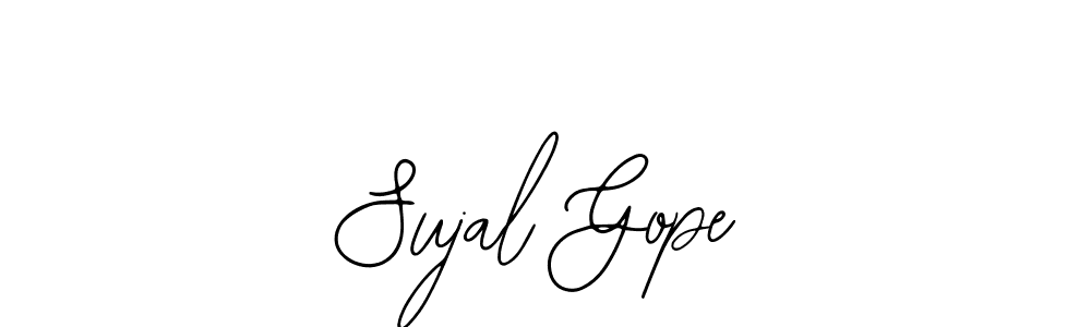 See photos of Sujal Gope official signature by Spectra . Check more albums & portfolios. Read reviews & check more about Bearetta-2O07w font. Sujal Gope signature style 12 images and pictures png