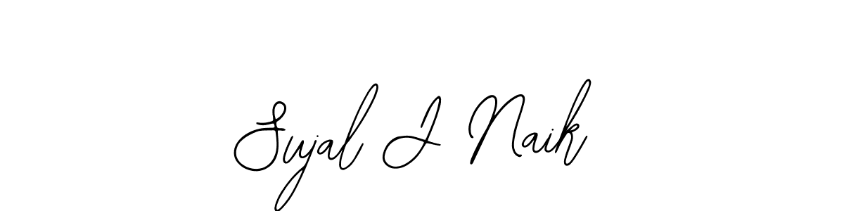 How to Draw Sujal J Naik signature style? Bearetta-2O07w is a latest design signature styles for name Sujal J Naik. Sujal J Naik signature style 12 images and pictures png