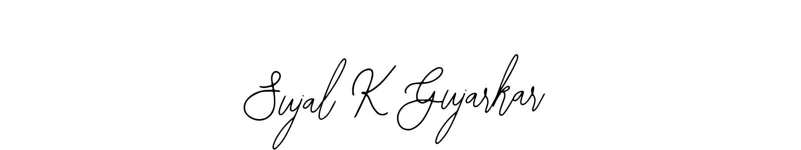 Best and Professional Signature Style for Sujal K Gujarkar. Bearetta-2O07w Best Signature Style Collection. Sujal K Gujarkar signature style 12 images and pictures png