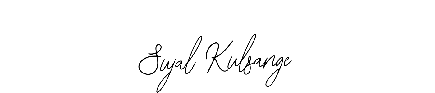 Also You can easily find your signature by using the search form. We will create Sujal Kulsange name handwritten signature images for you free of cost using Bearetta-2O07w sign style. Sujal Kulsange signature style 12 images and pictures png