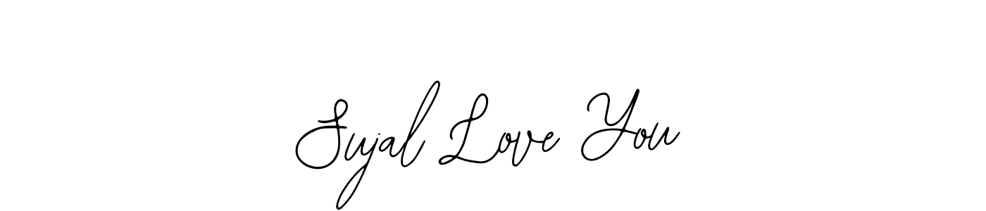 Also we have Sujal Love You name is the best signature style. Create professional handwritten signature collection using Bearetta-2O07w autograph style. Sujal Love You signature style 12 images and pictures png