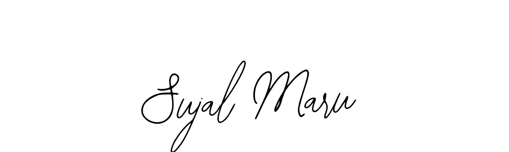 Create a beautiful signature design for name Sujal Maru. With this signature (Bearetta-2O07w) fonts, you can make a handwritten signature for free. Sujal Maru signature style 12 images and pictures png