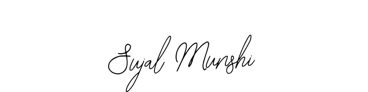Bearetta-2O07w is a professional signature style that is perfect for those who want to add a touch of class to their signature. It is also a great choice for those who want to make their signature more unique. Get Sujal Munshi name to fancy signature for free. Sujal Munshi signature style 12 images and pictures png