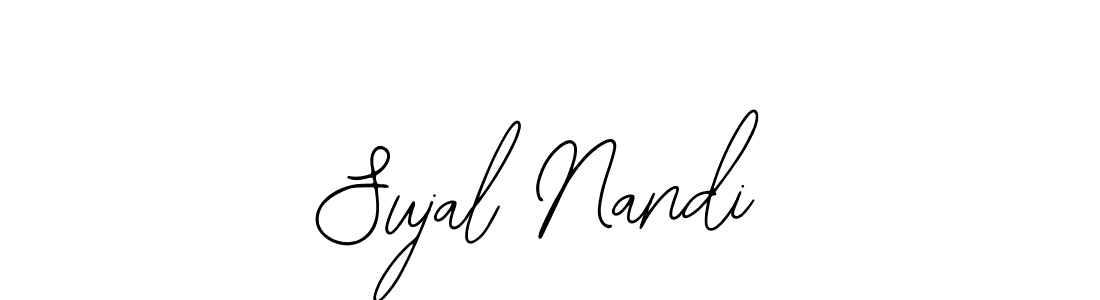 if you are searching for the best signature style for your name Sujal Nandi. so please give up your signature search. here we have designed multiple signature styles  using Bearetta-2O07w. Sujal Nandi signature style 12 images and pictures png
