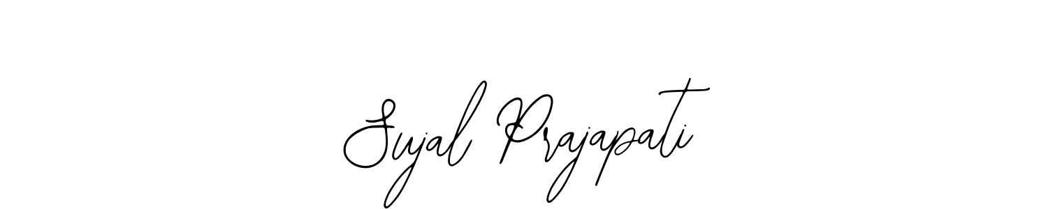 Use a signature maker to create a handwritten signature online. With this signature software, you can design (Bearetta-2O07w) your own signature for name Sujal Prajapati. Sujal Prajapati signature style 12 images and pictures png