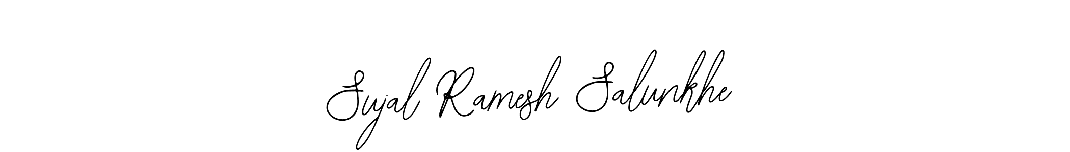 This is the best signature style for the Sujal Ramesh Salunkhe name. Also you like these signature font (Bearetta-2O07w). Mix name signature. Sujal Ramesh Salunkhe signature style 12 images and pictures png