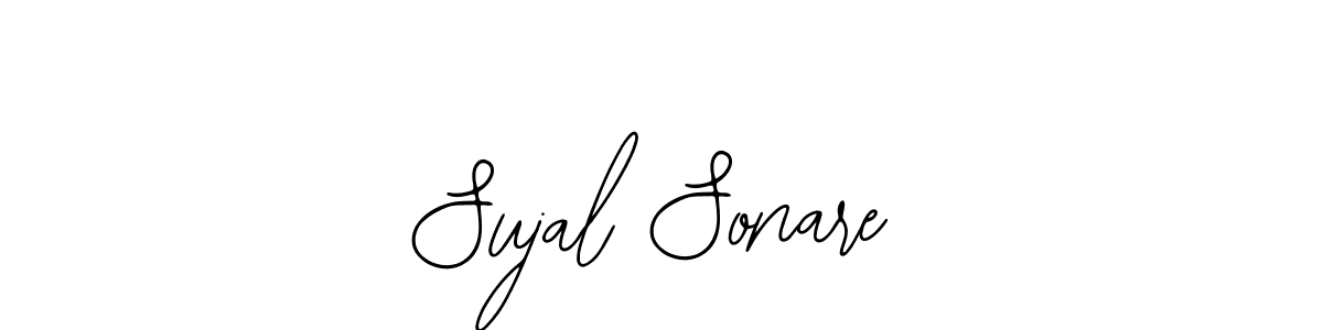 Also You can easily find your signature by using the search form. We will create Sujal Sonare name handwritten signature images for you free of cost using Bearetta-2O07w sign style. Sujal Sonare signature style 12 images and pictures png