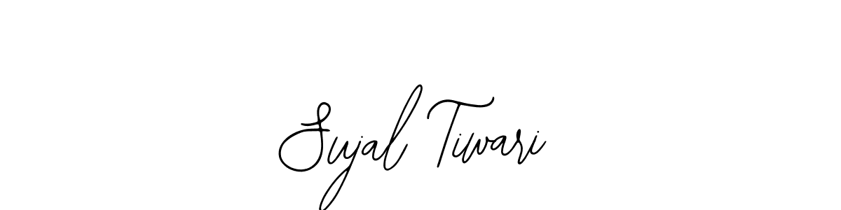 The best way (Bearetta-2O07w) to make a short signature is to pick only two or three words in your name. The name Sujal Tiwari include a total of six letters. For converting this name. Sujal Tiwari signature style 12 images and pictures png