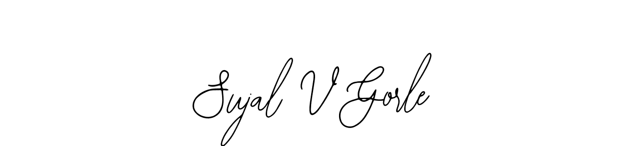 Make a beautiful signature design for name Sujal V Gorle. With this signature (Bearetta-2O07w) style, you can create a handwritten signature for free. Sujal V Gorle signature style 12 images and pictures png