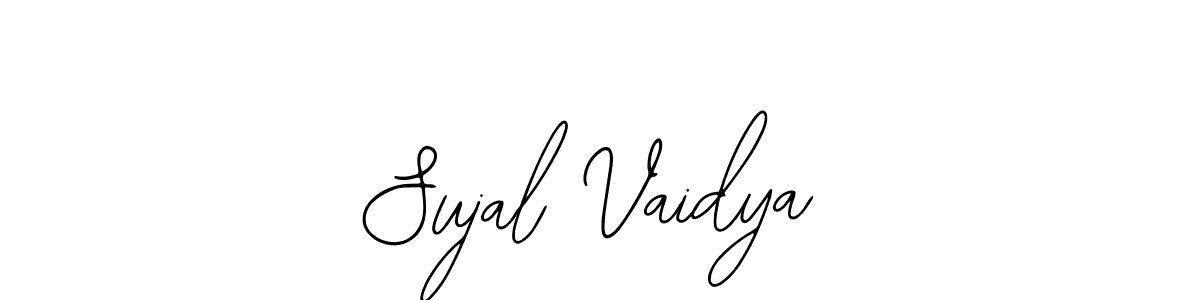 How to make Sujal Vaidya signature? Bearetta-2O07w is a professional autograph style. Create handwritten signature for Sujal Vaidya name. Sujal Vaidya signature style 12 images and pictures png