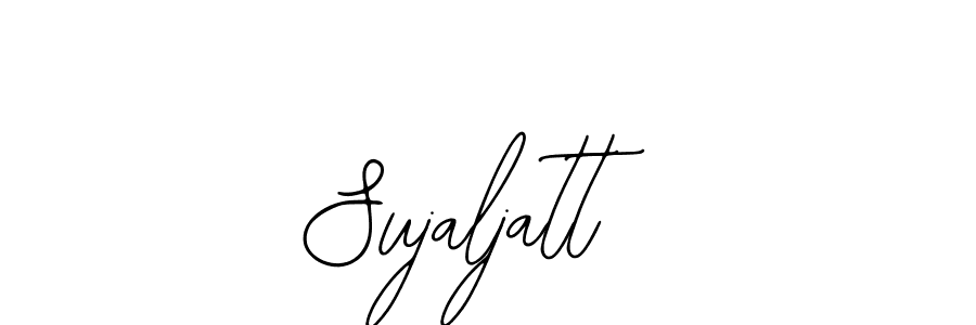 You should practise on your own different ways (Bearetta-2O07w) to write your name (Sujaljatt) in signature. don't let someone else do it for you. Sujaljatt signature style 12 images and pictures png