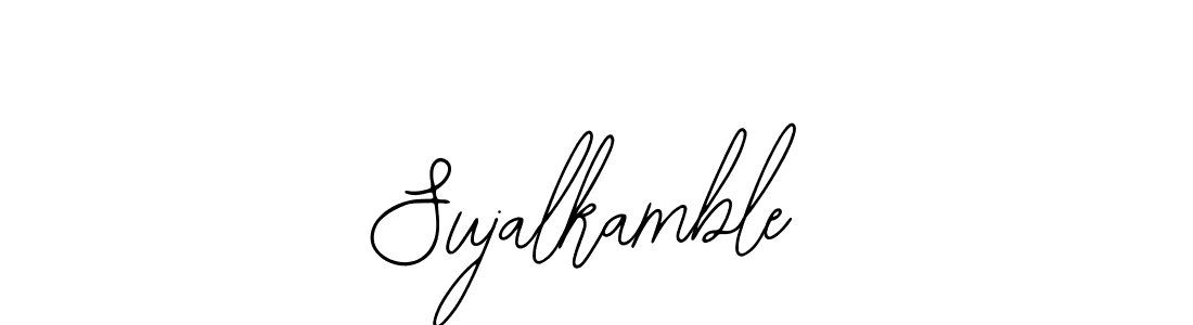 Make a beautiful signature design for name Sujalkamble. With this signature (Bearetta-2O07w) style, you can create a handwritten signature for free. Sujalkamble signature style 12 images and pictures png