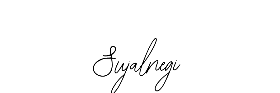 Use a signature maker to create a handwritten signature online. With this signature software, you can design (Bearetta-2O07w) your own signature for name Sujalnegi. Sujalnegi signature style 12 images and pictures png