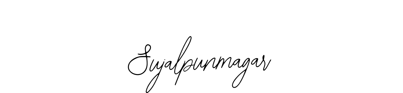 Design your own signature with our free online signature maker. With this signature software, you can create a handwritten (Bearetta-2O07w) signature for name Sujalpunmagar. Sujalpunmagar signature style 12 images and pictures png