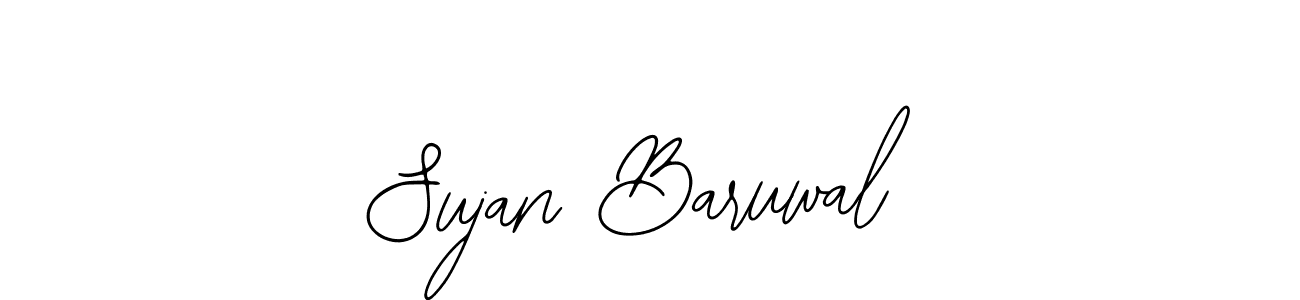 Also You can easily find your signature by using the search form. We will create Sujan Baruwal name handwritten signature images for you free of cost using Bearetta-2O07w sign style. Sujan Baruwal signature style 12 images and pictures png