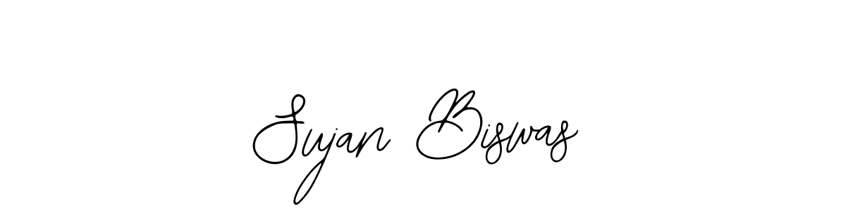 The best way (Bearetta-2O07w) to make a short signature is to pick only two or three words in your name. The name Sujan Biswas include a total of six letters. For converting this name. Sujan Biswas signature style 12 images and pictures png