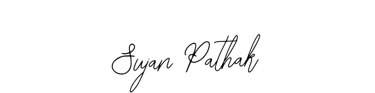 Make a beautiful signature design for name Sujan Pathak. With this signature (Bearetta-2O07w) style, you can create a handwritten signature for free. Sujan Pathak signature style 12 images and pictures png
