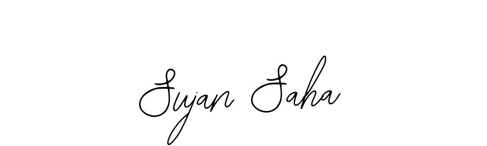 Design your own signature with our free online signature maker. With this signature software, you can create a handwritten (Bearetta-2O07w) signature for name Sujan Saha. Sujan Saha signature style 12 images and pictures png
