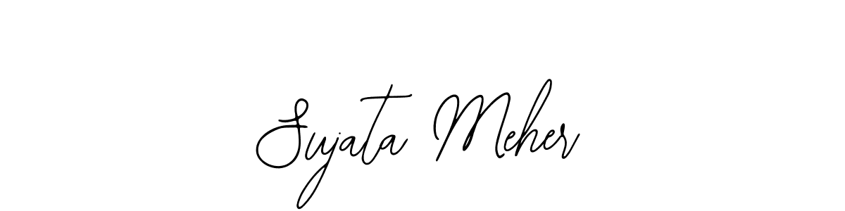 Design your own signature with our free online signature maker. With this signature software, you can create a handwritten (Bearetta-2O07w) signature for name Sujata Meher. Sujata Meher signature style 12 images and pictures png