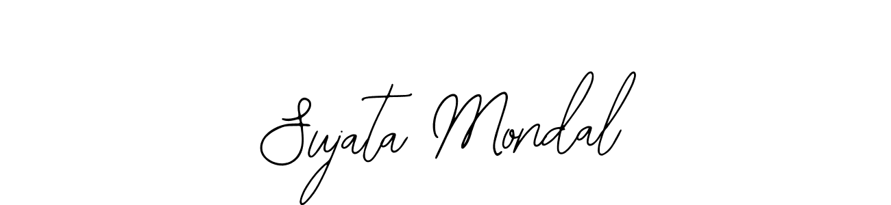 You should practise on your own different ways (Bearetta-2O07w) to write your name (Sujata Mondal) in signature. don't let someone else do it for you. Sujata Mondal signature style 12 images and pictures png