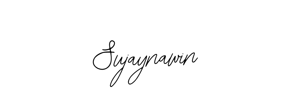 Use a signature maker to create a handwritten signature online. With this signature software, you can design (Bearetta-2O07w) your own signature for name Sujaynawin. Sujaynawin signature style 12 images and pictures png