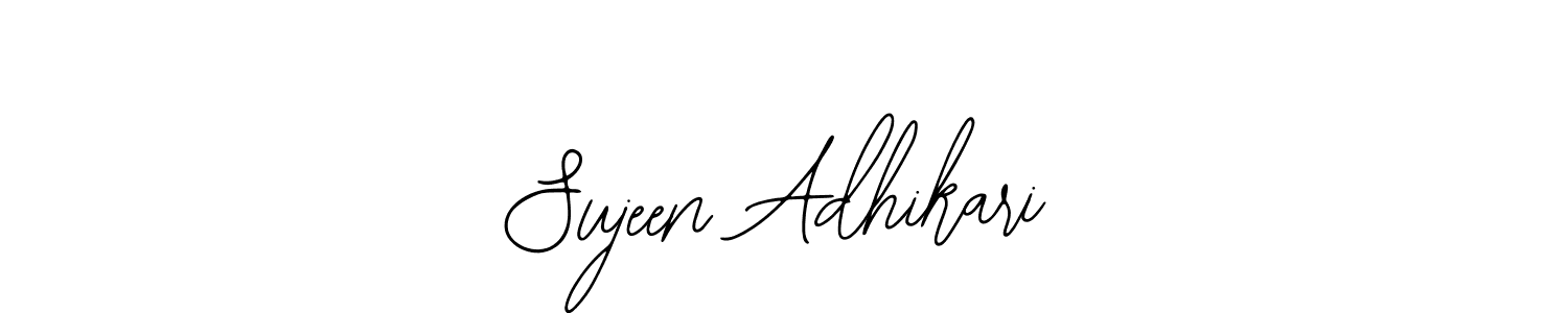 It looks lik you need a new signature style for name Sujeen Adhikari. Design unique handwritten (Bearetta-2O07w) signature with our free signature maker in just a few clicks. Sujeen Adhikari signature style 12 images and pictures png