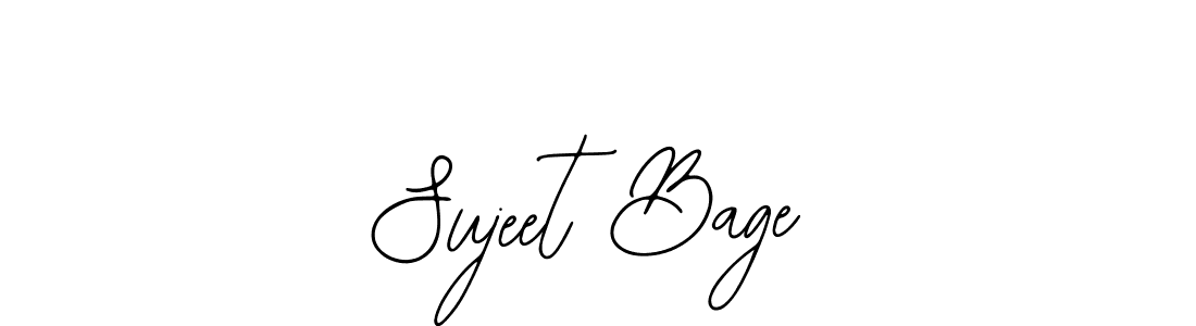 Design your own signature with our free online signature maker. With this signature software, you can create a handwritten (Bearetta-2O07w) signature for name Sujeet Bage. Sujeet Bage signature style 12 images and pictures png