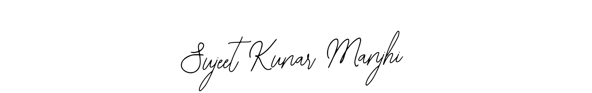 Create a beautiful signature design for name Sujeet Kunar Manjhi. With this signature (Bearetta-2O07w) fonts, you can make a handwritten signature for free. Sujeet Kunar Manjhi signature style 12 images and pictures png