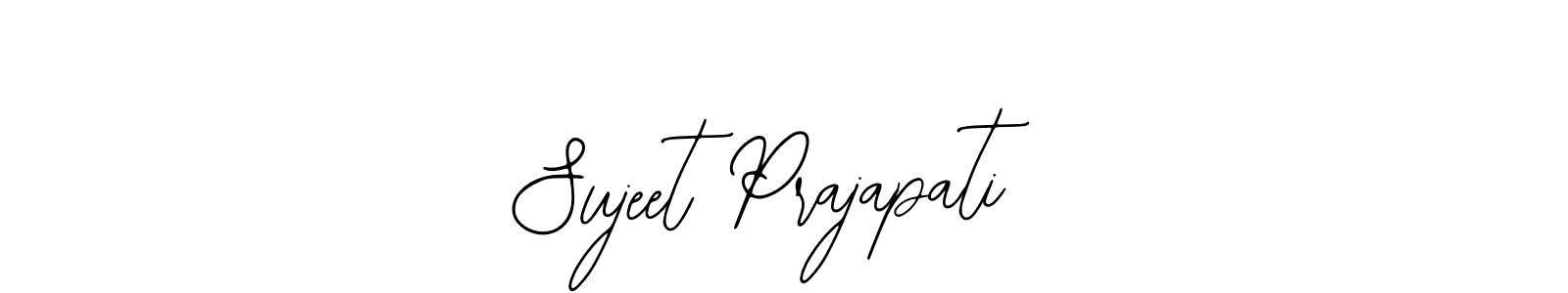 Also You can easily find your signature by using the search form. We will create Sujeet Prajapati name handwritten signature images for you free of cost using Bearetta-2O07w sign style. Sujeet Prajapati signature style 12 images and pictures png