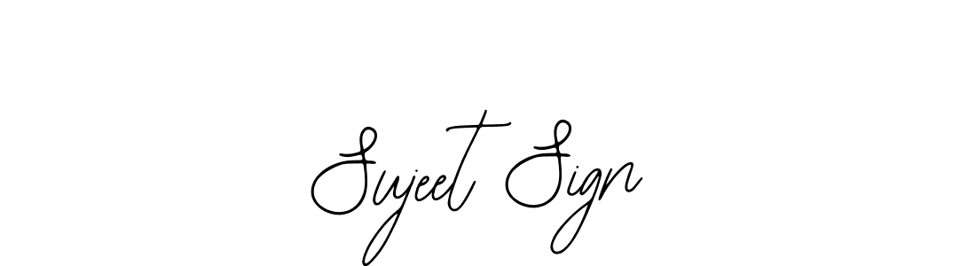 You should practise on your own different ways (Bearetta-2O07w) to write your name (Sujeet Sign) in signature. don't let someone else do it for you. Sujeet Sign signature style 12 images and pictures png