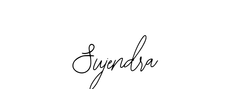 How to make Sujendra name signature. Use Bearetta-2O07w style for creating short signs online. This is the latest handwritten sign. Sujendra signature style 12 images and pictures png