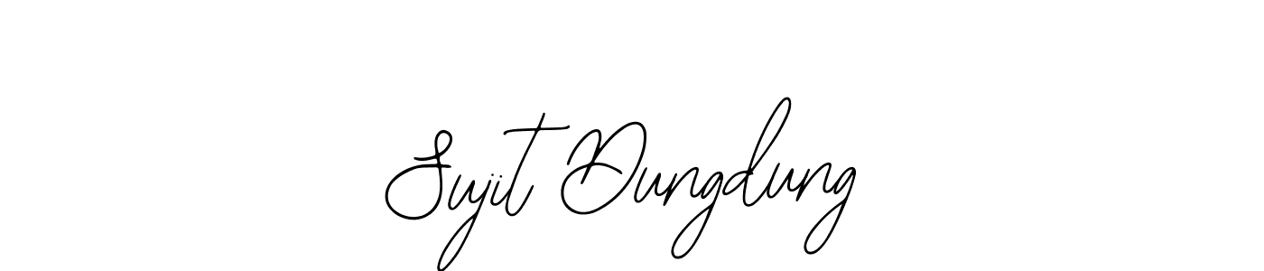 You should practise on your own different ways (Bearetta-2O07w) to write your name (Sujit Dungdung) in signature. don't let someone else do it for you. Sujit Dungdung signature style 12 images and pictures png