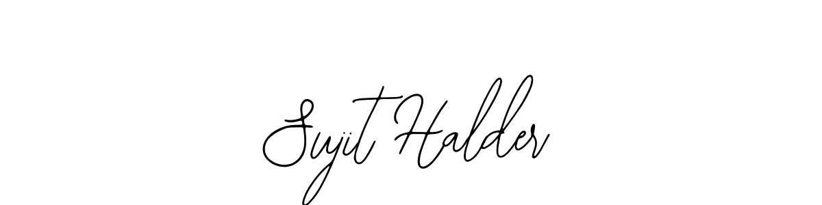 You should practise on your own different ways (Bearetta-2O07w) to write your name (Sujit Halder) in signature. don't let someone else do it for you. Sujit Halder signature style 12 images and pictures png