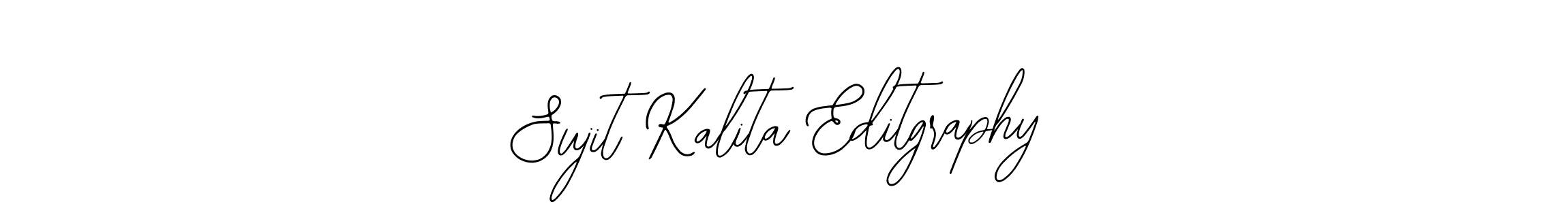 Make a beautiful signature design for name Sujit Kalita Editgraphy. With this signature (Bearetta-2O07w) style, you can create a handwritten signature for free. Sujit Kalita Editgraphy signature style 12 images and pictures png