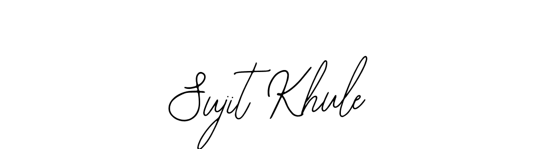 This is the best signature style for the Sujit Khule name. Also you like these signature font (Bearetta-2O07w). Mix name signature. Sujit Khule signature style 12 images and pictures png