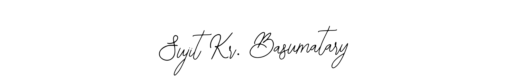 Make a short Sujit Kr. Basumatary signature style. Manage your documents anywhere anytime using Bearetta-2O07w. Create and add eSignatures, submit forms, share and send files easily. Sujit Kr. Basumatary signature style 12 images and pictures png