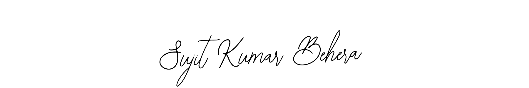 Design your own signature with our free online signature maker. With this signature software, you can create a handwritten (Bearetta-2O07w) signature for name Sujit Kumar Behera. Sujit Kumar Behera signature style 12 images and pictures png