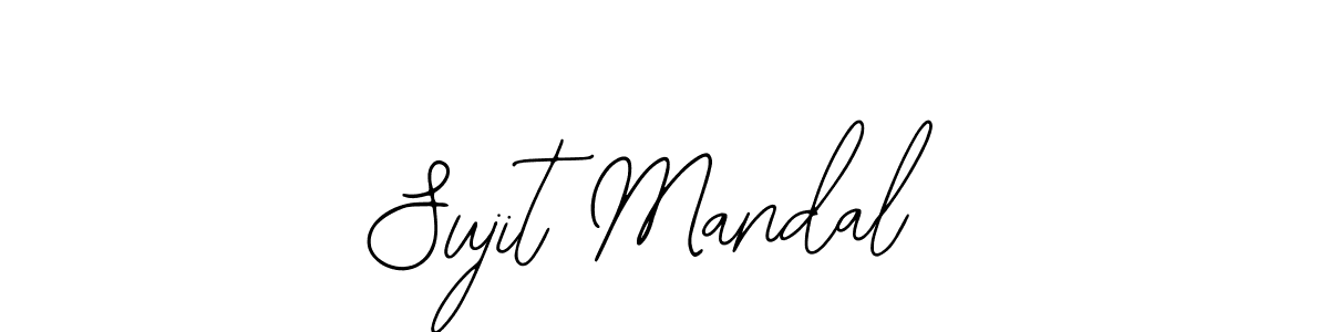 How to make Sujit Mandal signature? Bearetta-2O07w is a professional autograph style. Create handwritten signature for Sujit Mandal name. Sujit Mandal signature style 12 images and pictures png